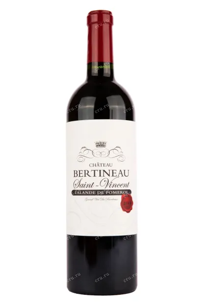 Вино Chateau Bertineau Saint Vincent 2018 0.75 л