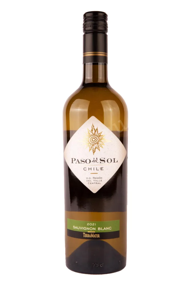 Вино TerraMater Paso Del Sol Sauvignon Blanc 2022 0.75 л