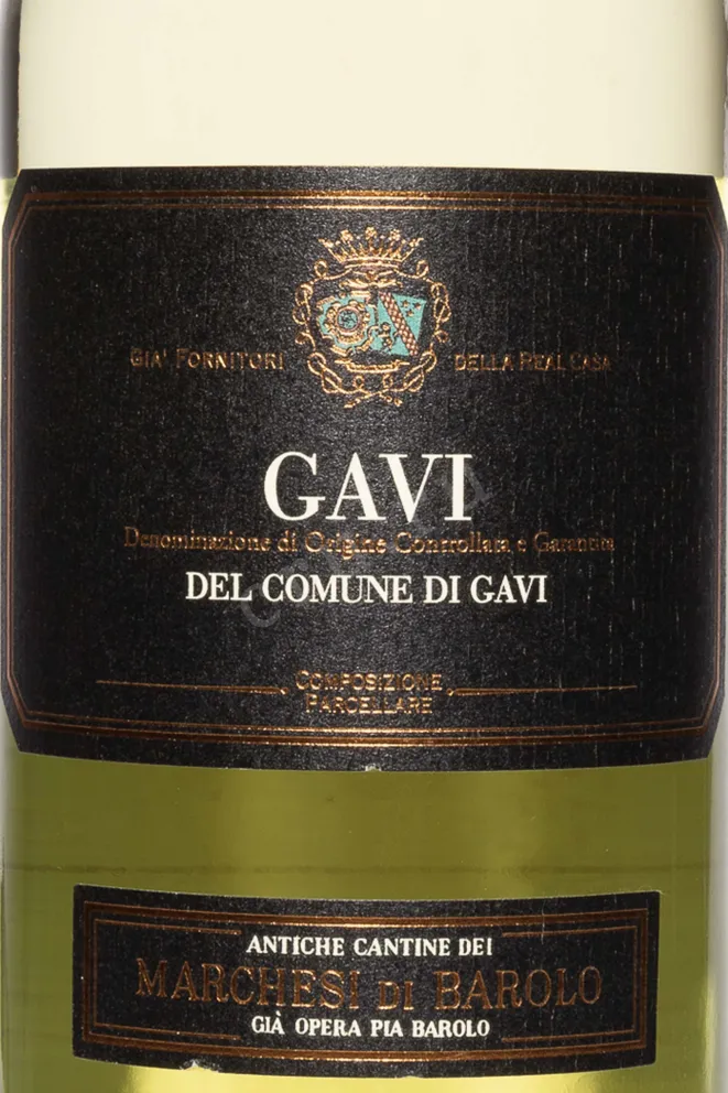 Этикетка Marchesi di Barolo Gavi di Gavi 2023 0.75 л