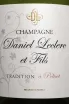 Этикетка Daniel Leclerc et Fils Tradition 2020 0.75 л