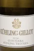 Этикетка Raynkhessen Kuhling Gillot Qvinterra Riesling Trocken 2024 0.75 л