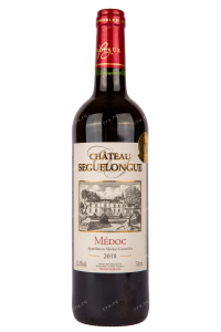 Вино Chateau Seguelongue Medoc AOC 2019 0.75 л