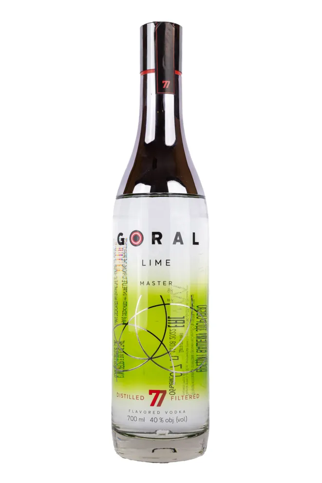 Водка Водка Горал Мастер Лайм  0.7 л