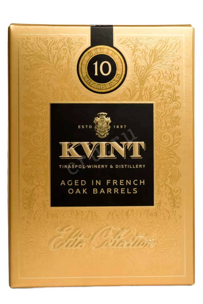 Подарочная коробка Kvint Divin KS 10 years gift box 0.5 л