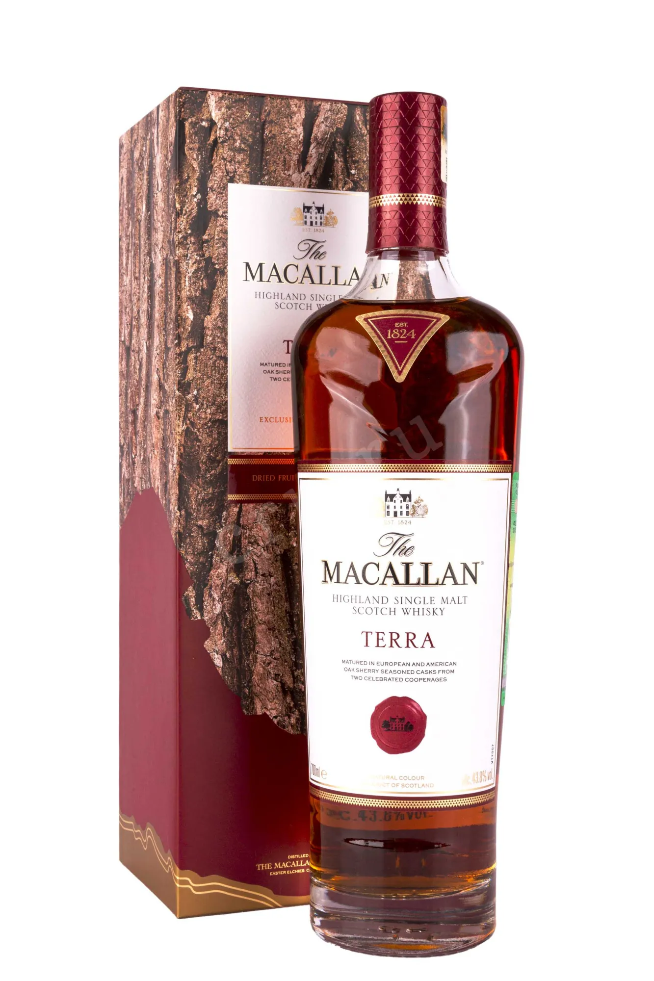 Macallan Terra in gift box 0.7 л купить - Шотландский виски