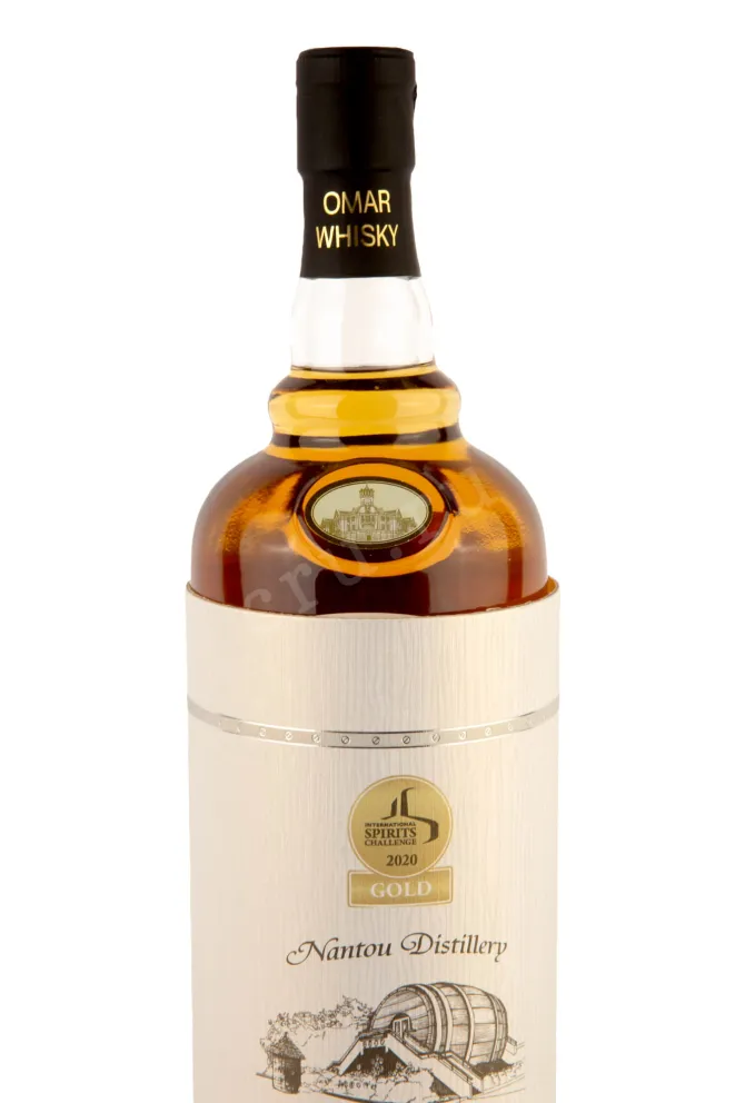 В тубе Omar Single Malt Bourbon Type 0.7 л