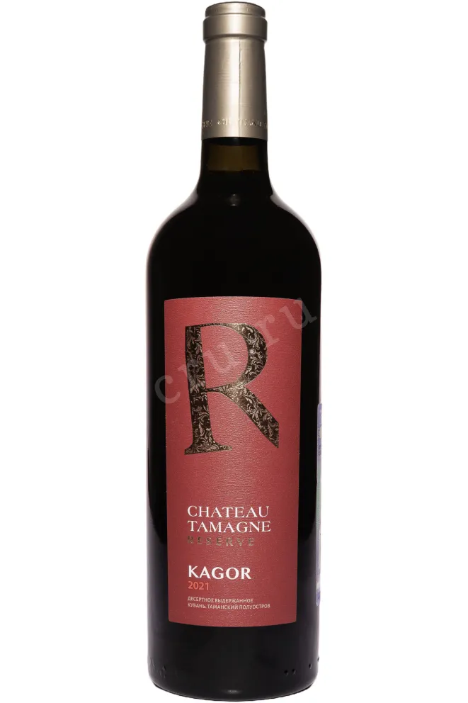 Вино Кагор Шато Тамань Резерв 2021 0.75 л