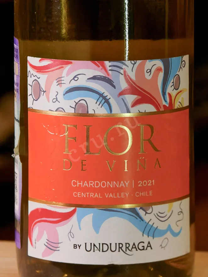 В магазине Крю Профи Flor de Vina Chardonnay 2021 0.75 л