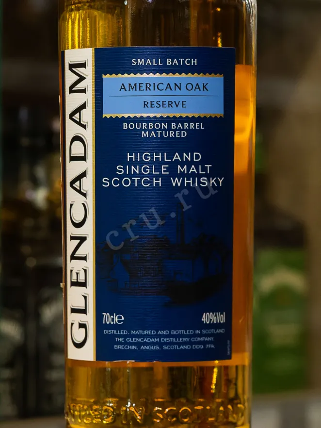 В магазине Крю Профи Glencadam American Oak Reserve Bourbon Barrel Matured in tube 0.7 л
