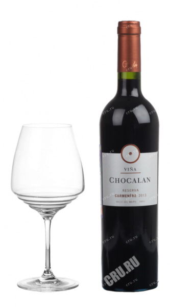 Вино Vina Chocalan Reserva Carmenere 2013 0.75 л