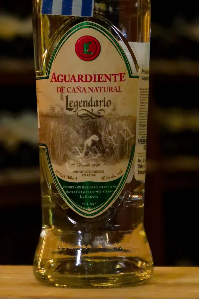 В магазине Крю Профи Legendario Aguardiente de Cana Natural 0.7 л