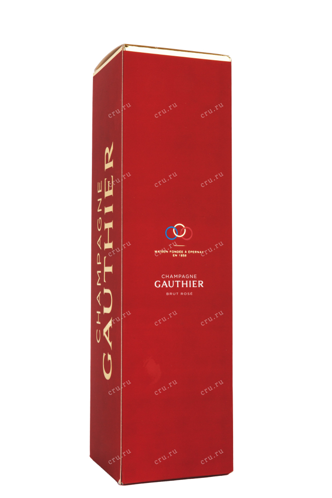 Подарочная коробка Gauthier Rose gift box 2018 0.75 л