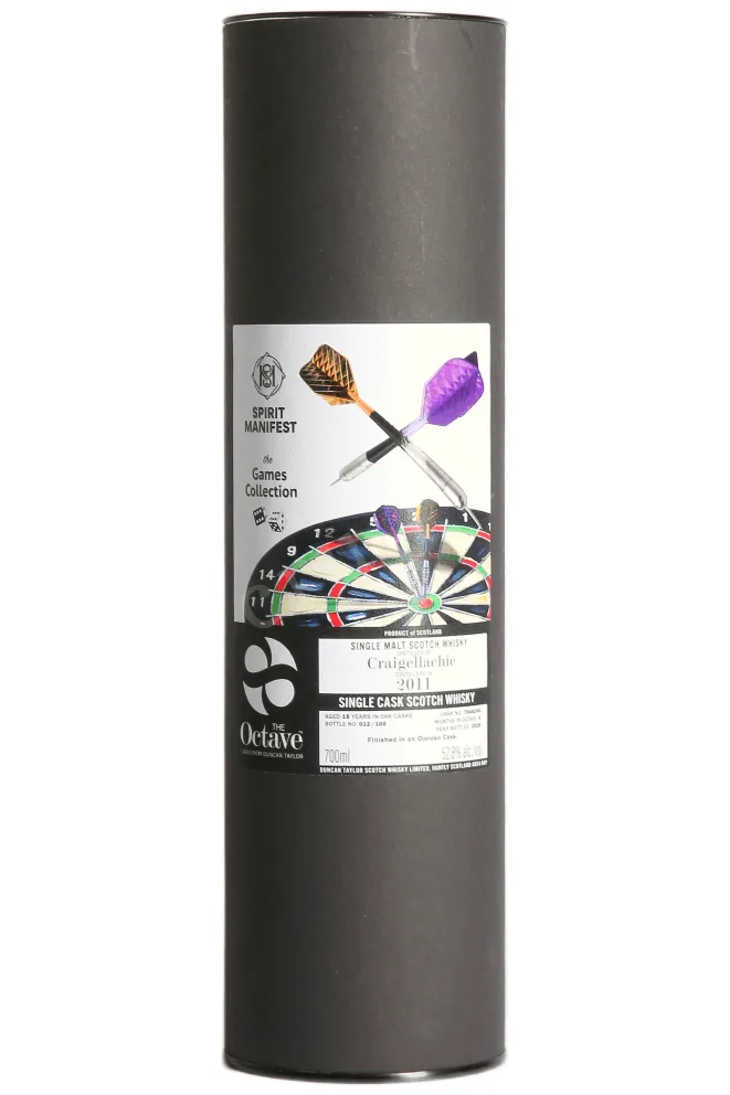 Туба Spirit Manifest Craigellachie Octave 15 years in tube 2011 0.7 л