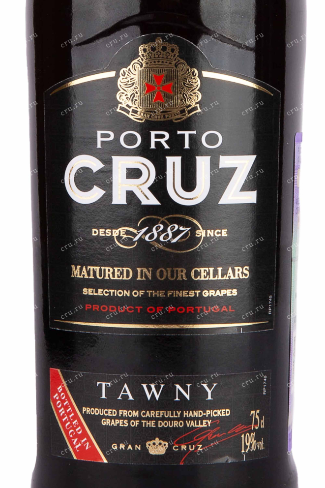 Этикетка Cruz Tawny 2018 0.75 л