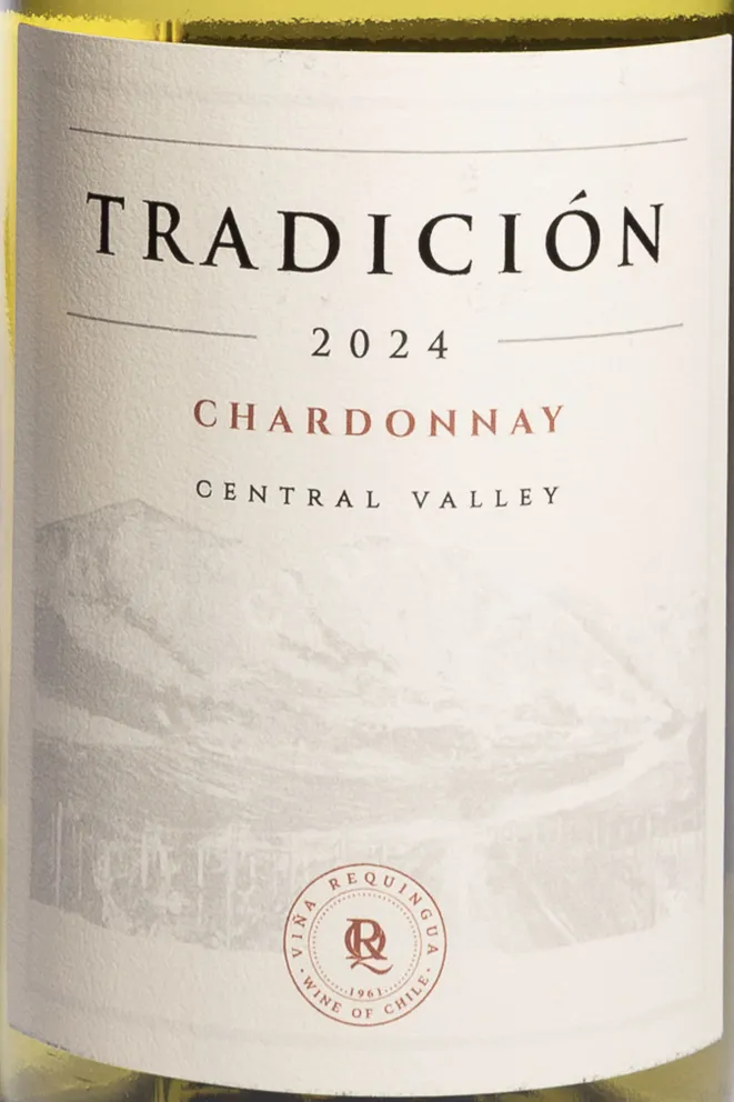 Этикетка Tradicion Chardonnay 2024 0.75 л