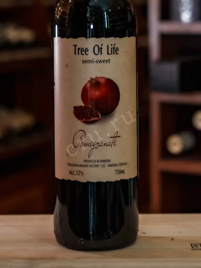 В магазине Крю Профи Tree of Life Pomegranate Semi-Sweet 0.75 л