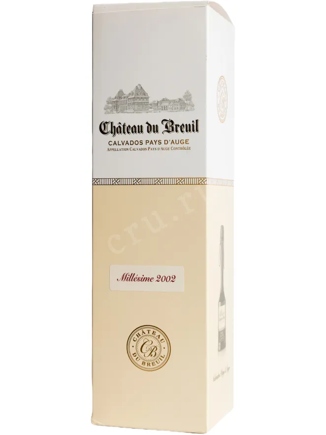 Подарочная коробка Chateau du Breuil Millesime in gift box 2002 0.7 л