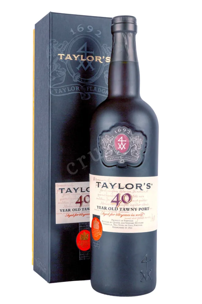 Портвейн Taylors Tawny Port 40 Years Old with gift box 1982 0.75 л