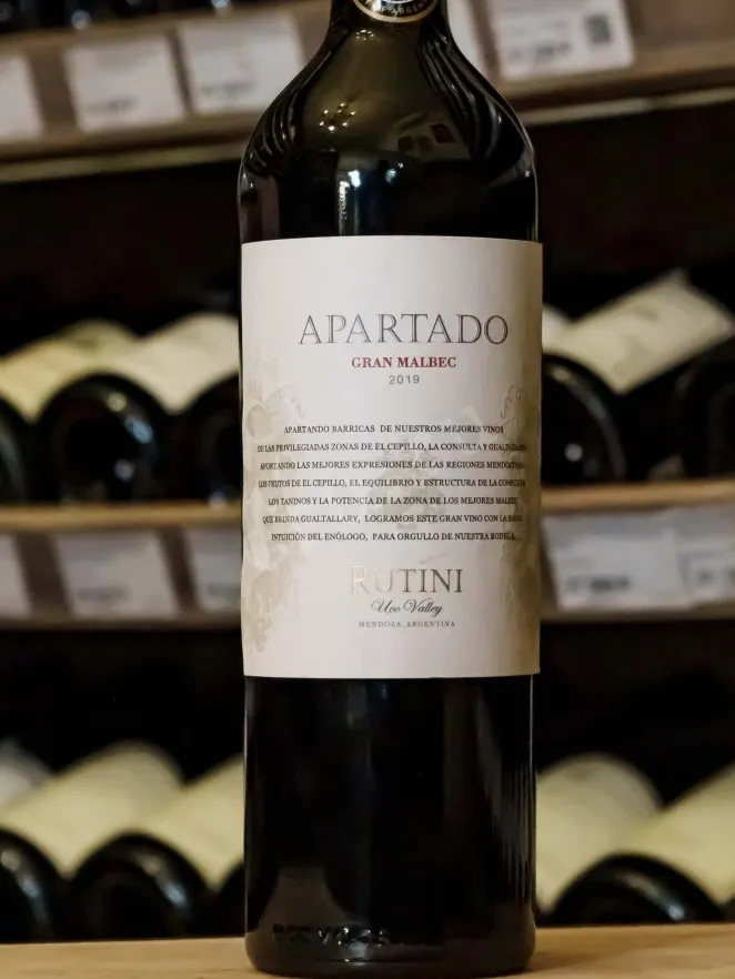 В магазине Крю Профи Gran Malbec Rutini Mendoza Apartado 2019 2019 0.75 л