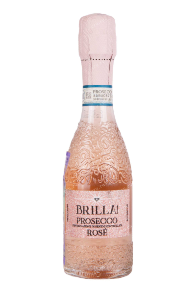 Игристое вино Brilla! Prosecco Rose 2022 0.2 л