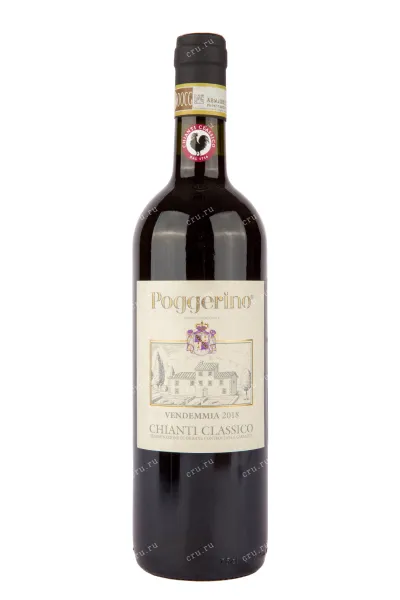 Вино Poggerino Chianti Classico DOCG 2021 0.75 л