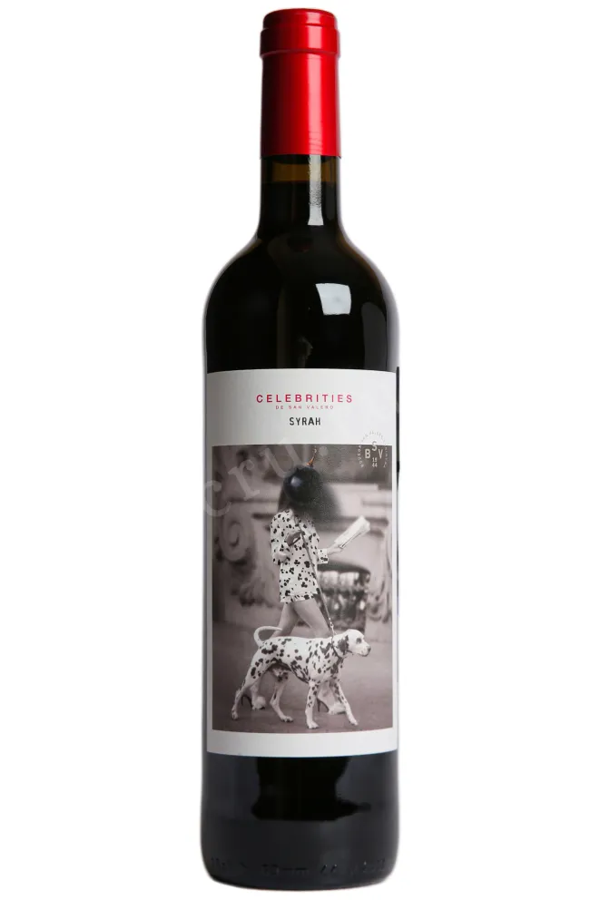 Вино Bodegas San Valero Celebrities Syrah 2023 0.75 л