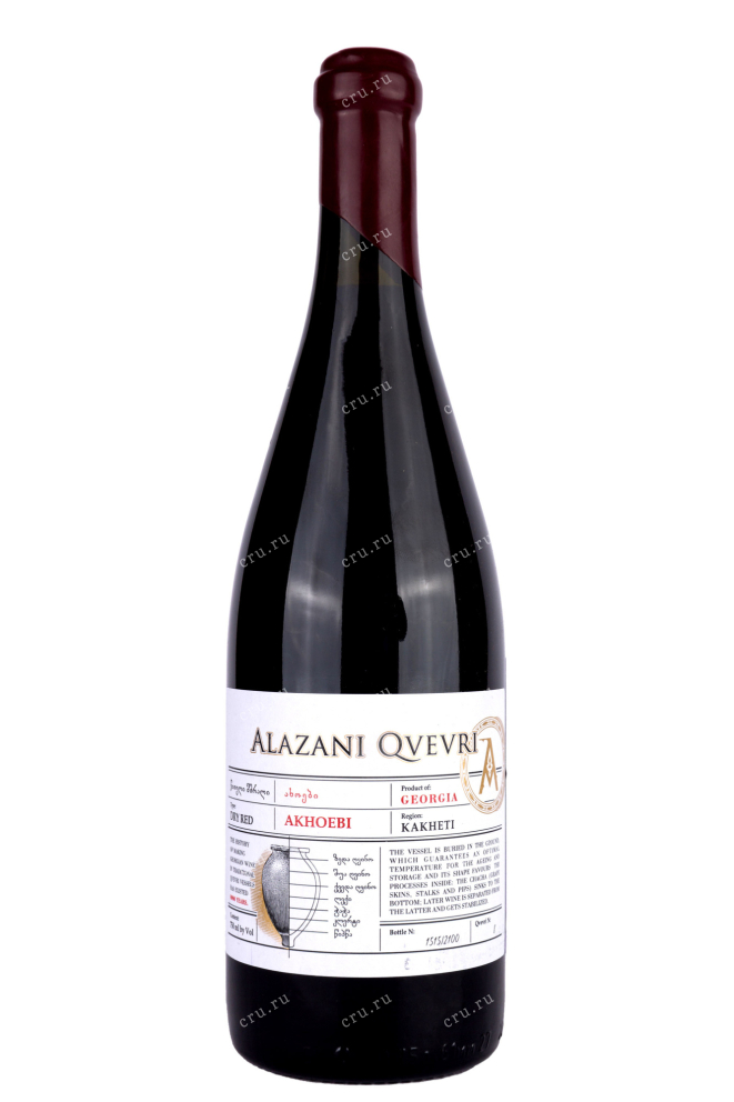 Вино Akhoebi Alazani Kvevri 2022 0.75 л