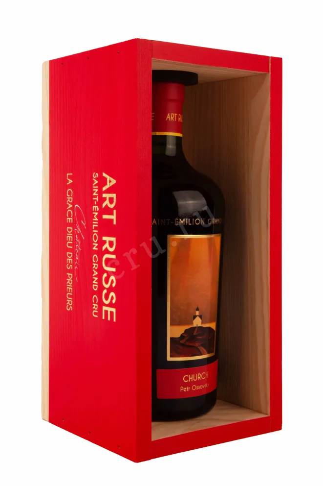 В подарочной коробке Chateau La Grace Dieu des Prieurs Saint-Emilion Grand Cru in gift box 2015 0.75 л