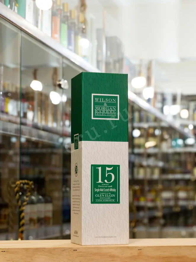 В магазине Крю Профи Wilson & Morgan Barrel Selection Glen Elgin Sherry Finish Oloroso 15 Years Old in gift box 0.7 л
