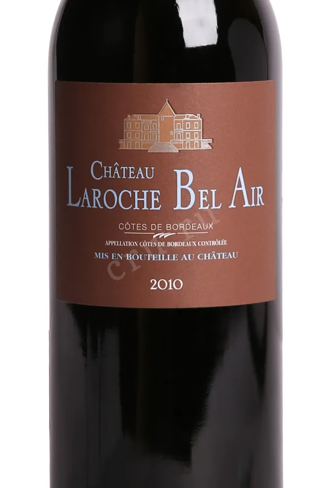 Этикетка Laroche Bel Air 2010 0.75 л