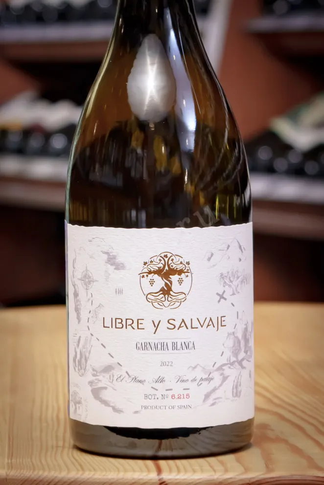 В магазине Крю Профи Libre y Salvaje Garnacha Blanca 2022 0.75 л