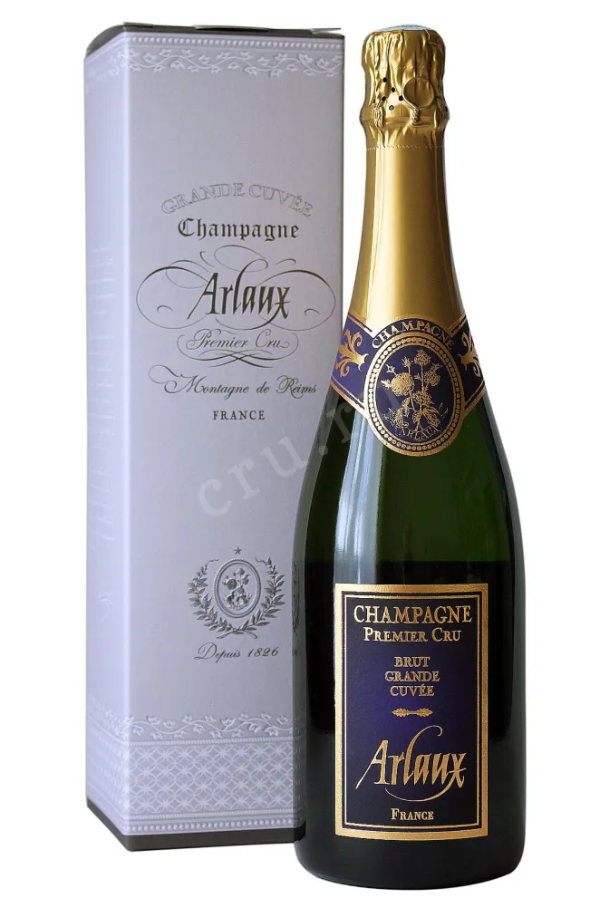 Шампанское Arlaux Brut Grande Cuvee Premier Cru in gift box 2020 0.75 л