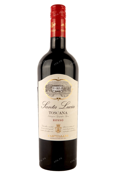 Вино Santa Lucia Toscana Rosso IGT 2021 0.75 л