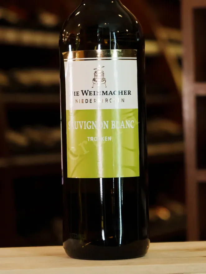 В магазине Крю Профи Die Weinmacher Sauvignon Blanc Qualitetswein 2021 0.75 л