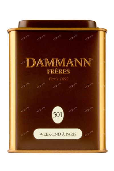 Чай Dammann Week End A Paris №501