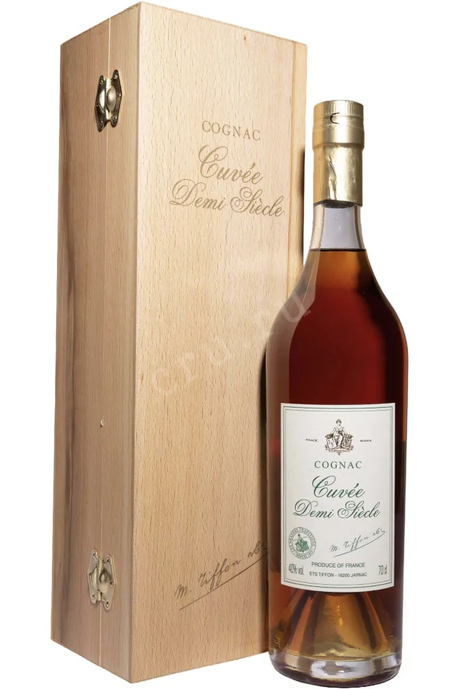Коньяк Tiffon Cuvee Demy Siecle 50 years  0.7 л