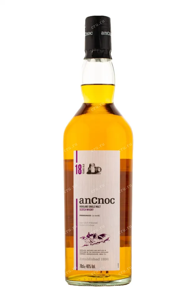Виски AnCnoc 18 years  0.7 л