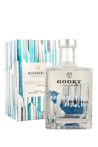 Коньяк Godet Antarctica Eau De Vie in gift box  0.5 л