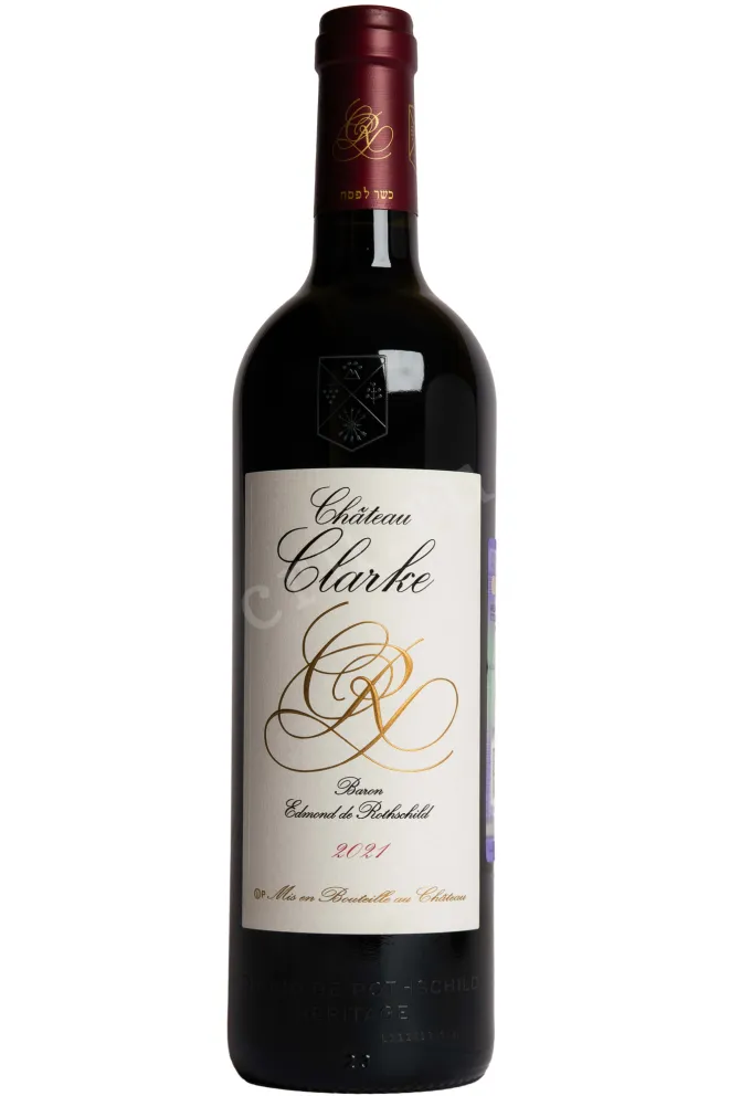 Вино Baron Edmond de Rothschild Chateau Clarke 2021 0.75 л