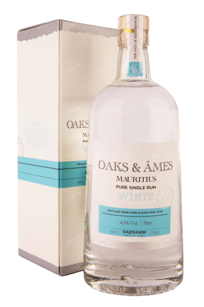 Ром Oaks & Ames Pure Single White in gift box  0.7 л