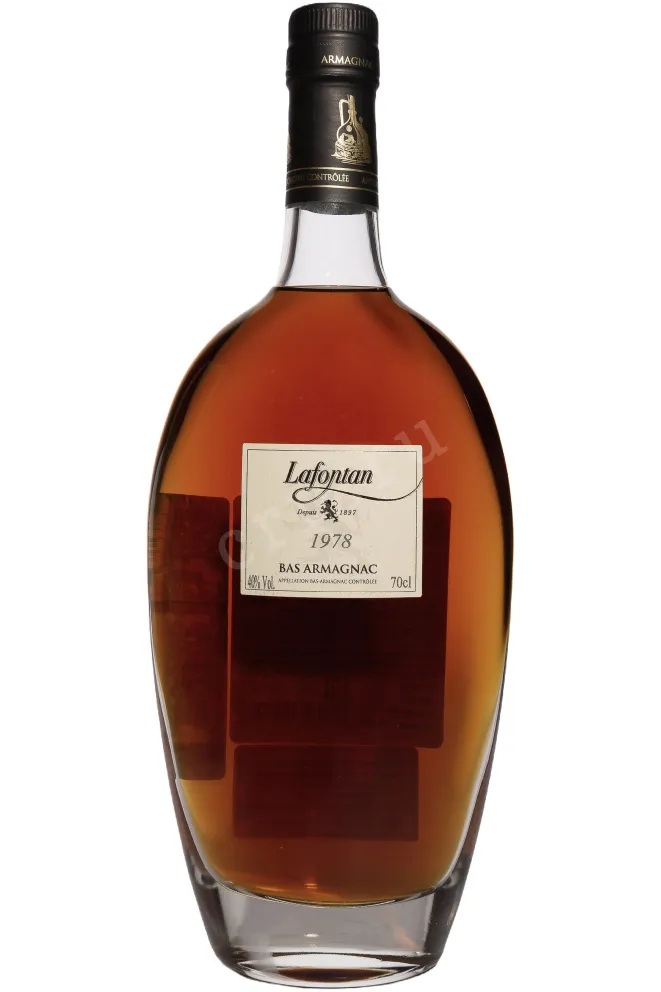 Бутылка Lafontan in wooden box 1978 0.7 л