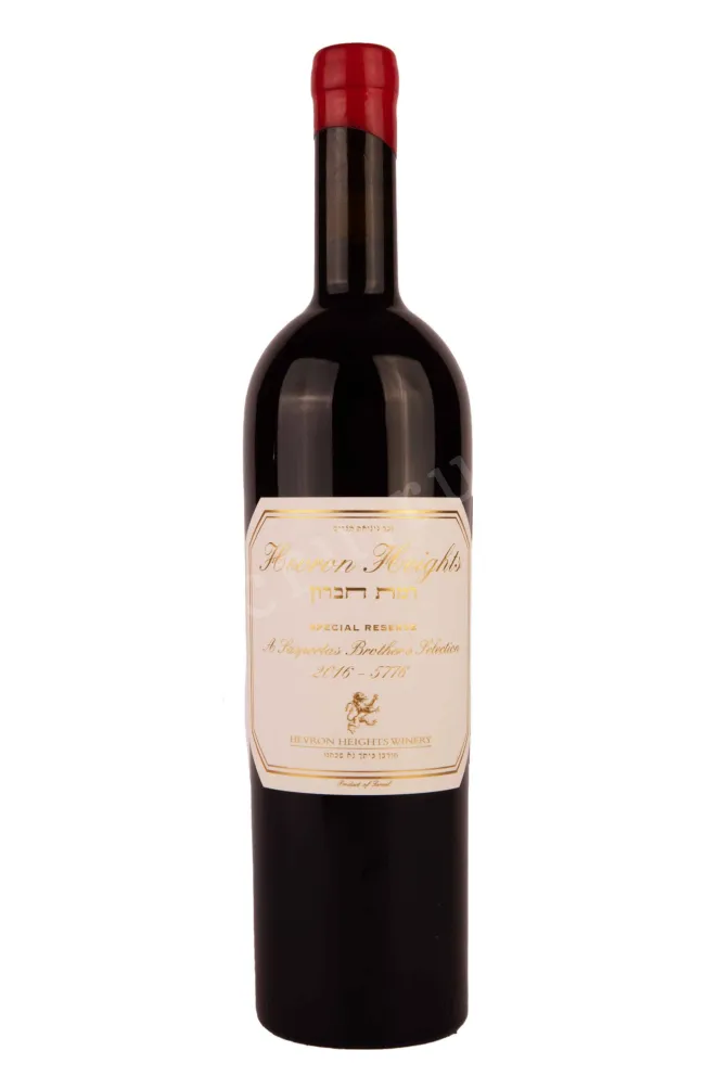 Вино Hevron Heights Special Reserve 2016 0.75 л