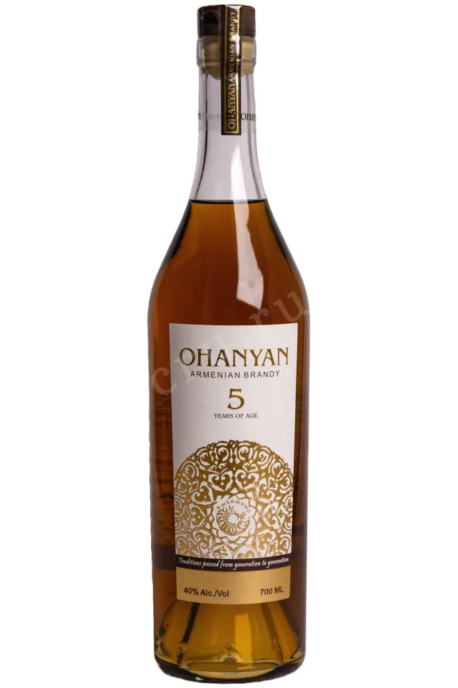 Бутылка Ohanyan 5 Years in gift box 0.5 л