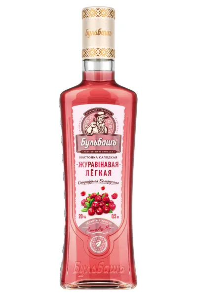 Настойка Бульбашъ Сладкая Клюквенная Лайт  0.5 л