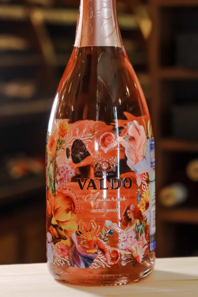 В магазине Крю Профи Valdo Aquarius Rose Brut 2024 0.75 л