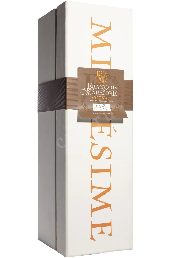 Подарочная коробка Francois de Marange 1975 0.7 л