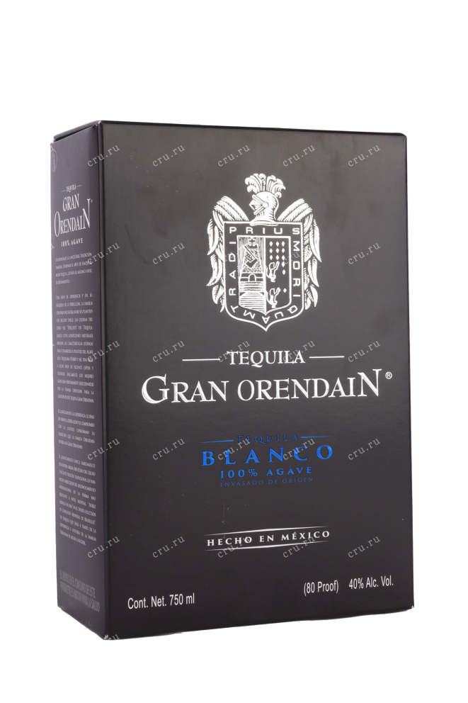 Подарочная коробка Gran Orendain Blanco with gift box 0.75 л