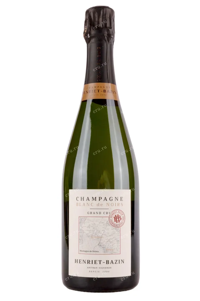 Шампанское Henriet-Bazin Blanc de Noirs Grand Cru 2019 0.75 л