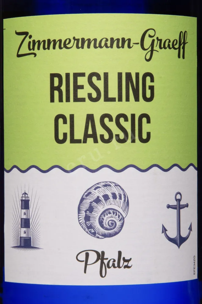 Этикетка Riesling Classic Zimmermann-Graeff & Muller 2023 0.75 л