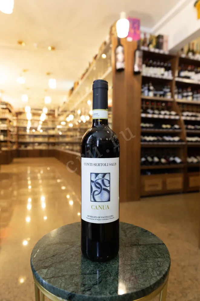 В магазине Крю Профи Conti Sertoli Salis Canua Sforzato di Valtellina 2015 0.75 л